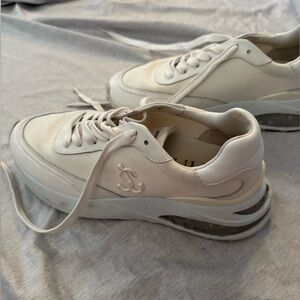 Women's White Jimmy Choo Sneakers